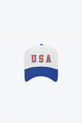 FIFA World Cup 2026⢠USA A-Frame Cap - Royal / White