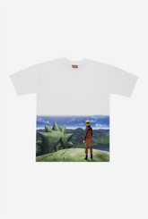 P/C x Naruto Valley of the End Heavyweight T-Shirt - White