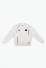 Inter Miami CF Heavyweight Piping Crewneck - Ash