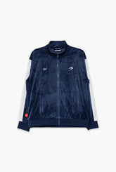 Toronto Blue Jays x Hazel Mae Women's Track Jacket - Navy