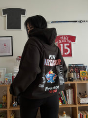 FIFA France '98 World Cup Heavyweight Hoodie - Black