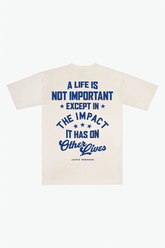 P/C x Jackie Robinson Vintage Heavyweight T-Shirt - Ivory