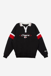 Kansas City Chiefs Oversized Rugby - Black / Red