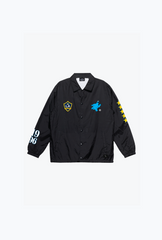 Los Angeles Galaxy Sesame Street Kids Coach Jacket - Black