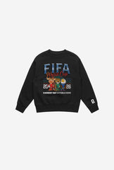 FIFA World Cup 2026⢠Mascots Kids Crewneck - Black