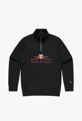 New York Red Bulls Vintage Quarter Zip - Black
