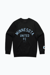Minnesota United FC Essentials Heavyweight Crewneck - Black