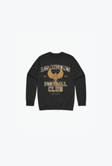 Los Angeles FC Vintage Washed Kids Crewneck - Black