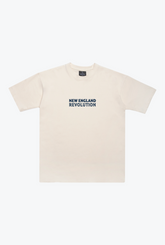 New England Revolution Heavyweight T-Shirt - Natural