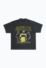 Hany Mukhtar Vintage Heavyweight Garment Dyed T-Shirt - Black