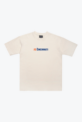 FC Cincinnati Essentials Heavyweight T-Shirt - Natural