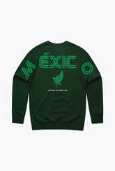 Mexico Spirit Crewneck - Forest Green