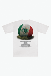 Mexico Football Heavyweight T-Shirt - White