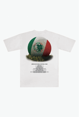 Mexico Football Heavyweight T-Shirt - White
