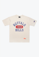 Buffalo Bills Athletic Club Heavyweight T-Shirt - Ivory