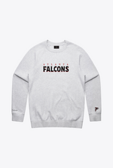 Atlanta Falcons Spirit Crewneck - Ash