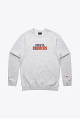 Denver Broncos Spirit Crewneck - Ash
