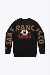 San Francisco 49ers Spirit Crewneck - Black