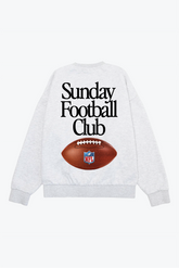 Sunday Football Club SuperHeavyâ¢ï¸ Crewneck - Ash
