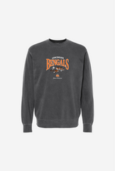 Cincinnati Bengals Vintage Embroidered Crewneck - Black