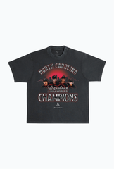 Carolina Hurricanes 2026 Champions Heavyweight Garment Dyed T-Shirt - Black