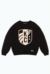 Kansas City Current Essentials Oversized Knit Sweater - Black