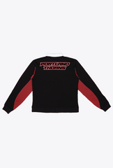 Portland Thorns FC Rugby Polo - Black / Maroon