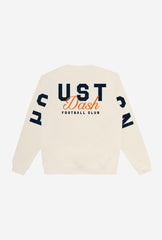 Houston Dash Spirit Crewneck - Ivory