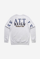 Seattle Reign FC Spirit Crewneck - Ash