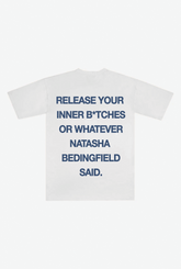 Whatever Natasha Said Heavyweight T-Shirt - White