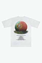 Portugal Football Heavyweight T-Shirt - White