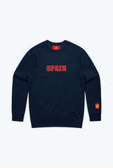 Spain Spirit Crewneck - Navy