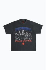 Spain Team Heavyweight Garment Dyed T-Shirt - Black