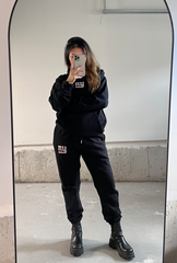 New York Giants Logo Heavyweight Jogger - Black