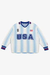 FIFA World Cup 2026⢠USA Knit Long Sleeve Jersey - White