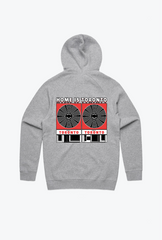 Home is Toronto Record Man Zip Hoodie - Grey