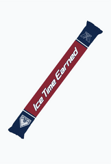 Montréal Victoire Ice Time Earned Knit Scarf - Navy / Maroon