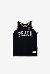 Peace Basketball Jersey - Black
