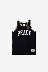 Peace Basketball Jersey - Black