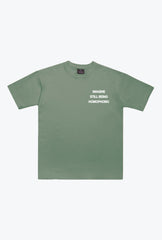 Imagine Still Being Homophobic Heavyweight T-Shirt - Sage Green