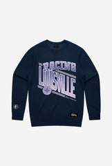 Racing Louisville FC Vintage Crewneck - Navy