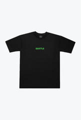 Seattle Sounders FC Essentials Heavyweight T-Shirt - Black