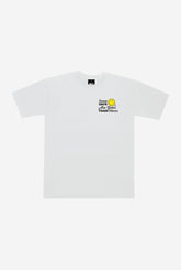 SMILEY: Some Days Are Better Than Others Heavyweight T-Shirt - White