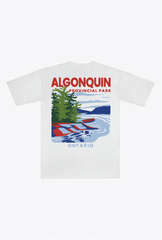 Algonquin Provincial Park Heavyweight T-Shirt - White
