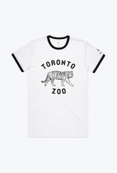 Toronto Zoo Ringer T-Shirt - Black / White