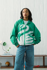 Boston Legacy FC Emblem Windbreaker Jacket - Green