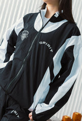 Washington Spirit Colour Block Track Jacket - Off Black / White