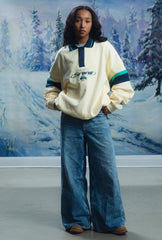 New York Sirens Oversized Rugby - Navy / Ivory