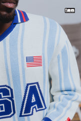 FIFA World Cup 2026⢠USA Knit Long Sleeve Jersey - White