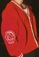 P/C x Muhammad Ali Knit Cardigan - Red